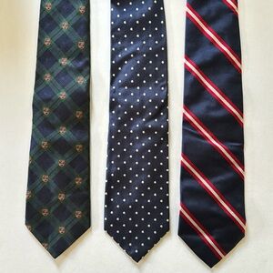 Set of 3 JCREW Ties